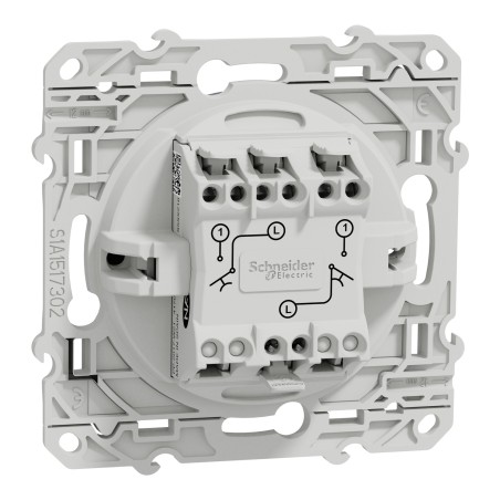Odace Double poussoir SCHNEIDER