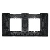 Plaque noir Living Now 2x2 modules - BTICINO BTKA4802M2KG