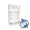 Support Box opérateur serié 350 avec cordons RJ45