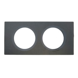 LEGRAND 069372 - Plaque Matières Ardoise 2 poste Céliane