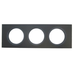 LEGRAND 069373 - Plaque Matières Ardoise 3 poste Céliane