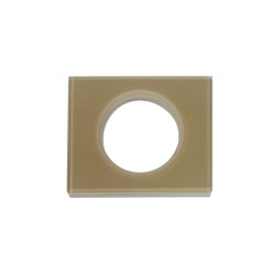 LEGRAND 069461 - Plaque Verre Moka 1poste Céliane Legrand - FC