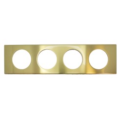 LEGRAND 069134 - Plaque 4 poste Bronze Doré Céliane Legrand