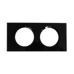LEGRAND 069302 - Plaque Verre Piano 2 postes Céliane