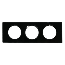 LEGRAND 069303 - Plaque Verre Piano 3 postes Céliane