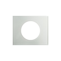 LEGRAND 069311 - Plaque Verre Kaolin 1 poste Céliane