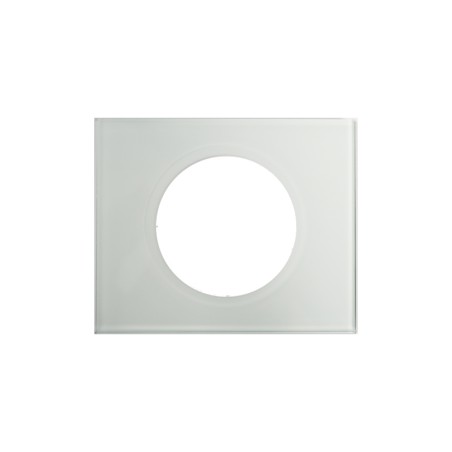 Plaque Verre Kaolin 1 poste Céliane Legrand