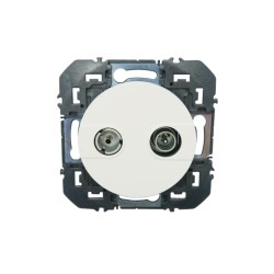 LEGRAND 600354 - Prise TV-R Dooxie Blanc - FC