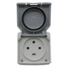 Prise de courant Plexo 20A 3P+T étanche complet IP55 saillie