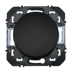 Dooxie bouton poussoir simple 6A Noir - 600204