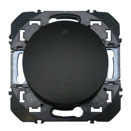 Dooxie Interrupteur VMC Noir