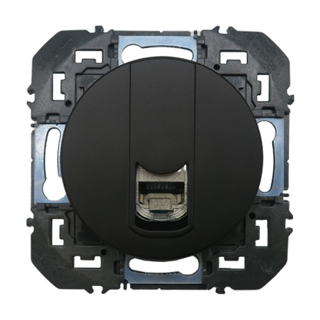 Dooxie Prise Blindée RJ45 Catégorie 6 STP Noir