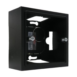 Dooxie Cadre saillie 1 poste Noir- 600241