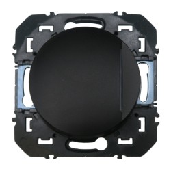 Dooxie Va-et-vient avec voyant bleu 10A Noir - 600209