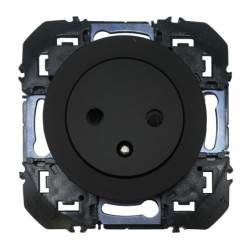 Dooxie Prise de courant surface 2P+T Noir - 600535