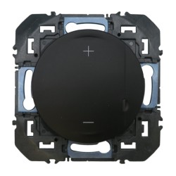 Dooxie Interrupteur variateur 2 fils Noir - 600260A