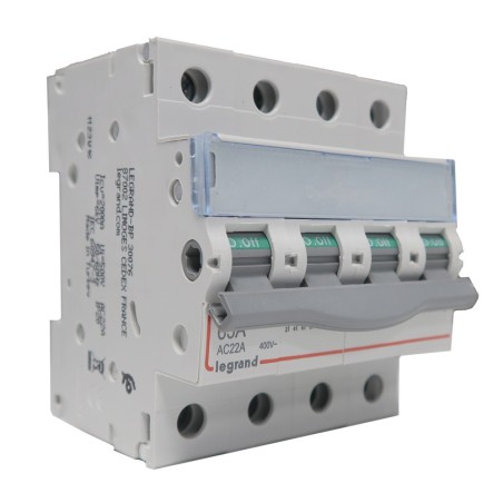 Interrupteur sectionneur DX³-IS 4P 63A