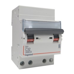 Disjoncteur 4P à vis C32 32A pour peigne - LEGRAND 407917