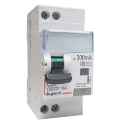 Disjoncteur différentiel P+N C20 6/10K AC 300mA - LEGRAND 410814