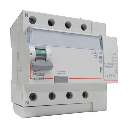 Interrupteur différentiel 4P 40A F 30mA