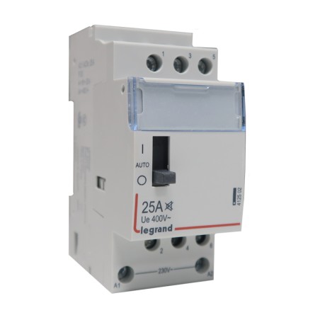 Contacteur domestique silencieux 3P 25A 3F