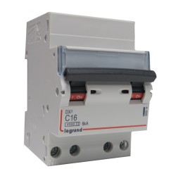 Disjoncteur 4P Auto/à vis C16 16A - LEGRAND 406919
