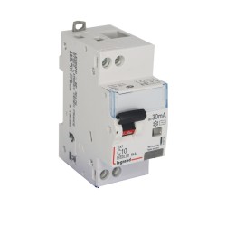 Disjoncteur différentiel P+N C10 4,5/6K AC 30mA - LEGRAND 410704