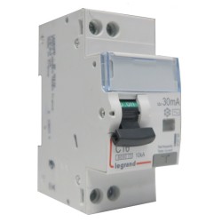 Disjoncteur différentiel P+N C16 6/10K AC 30mA - LEGRAND 410785