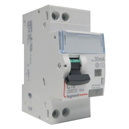 Disjoncteur différentiel U+N C16 6/10K AC 30mA