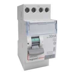 LEGRAND 411617 - Interrupteur différentiel 2P 40A A 30mA