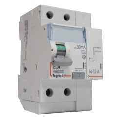 LEGRAND 411639 - Interrupteur différentiel 2P 63A A 30mA