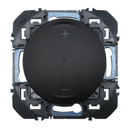 Dooxie Interrupteur variateur 3 fils Noir