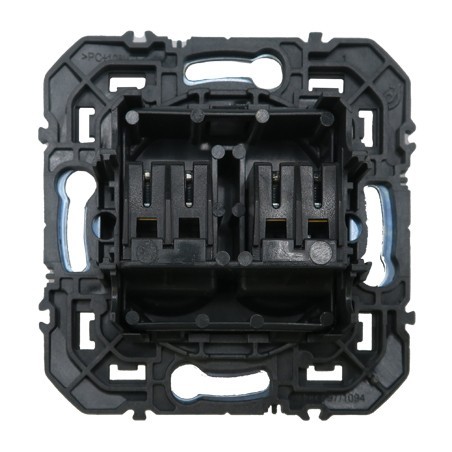 Dooxie Prise haut parleurs double Noir