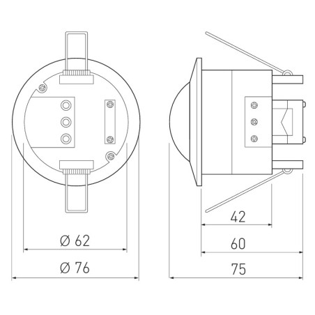 Détecteur de mouvements