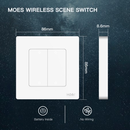 Interrupteur sans fil Zigbee