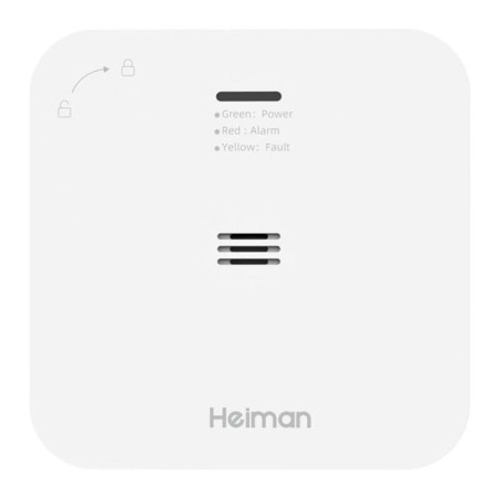 Détecteur monoxyde de carbone Zigbee - HEIMAN