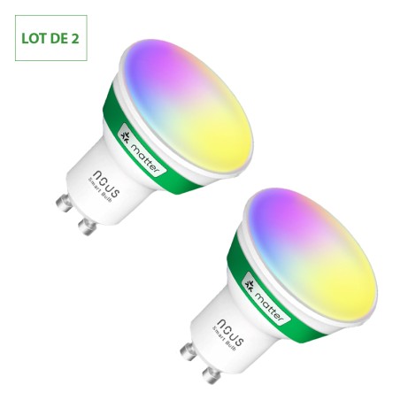 Ampoule GU10 Connecté W-FI