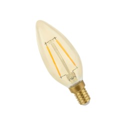 Ampoule Vintage E14 2W 2400K blanc chaud 260lm - WOJ14070