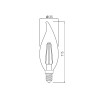 Ampoule LED E14 Smoke 4W 2700K