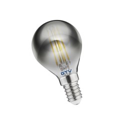 Ampoule LED E14 Ball Smoke 4W 2700K blanc chaud 300lm