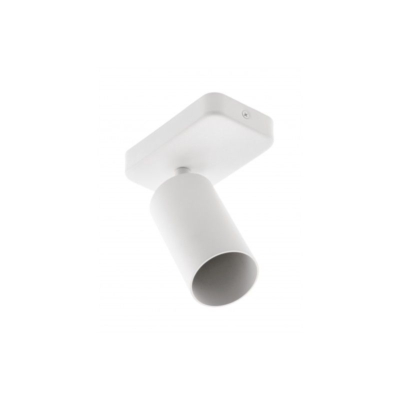 Plafonnier à spot simple Santo Bis blanc GU10 20W max