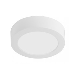 Plafonnier LED FABRO 6W blanc neutre 4000K Ø151mm 540lm