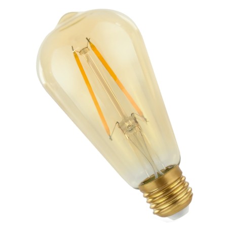 Ampoule vintage A60 LED COG E27 4,9W 2400k 490lm