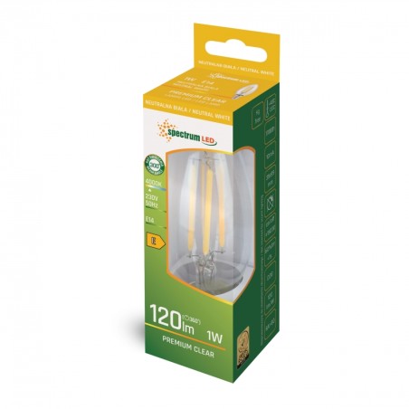 Ampoule LED COG E14 flamme 1W