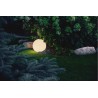 Boule lumineuse jardin granit