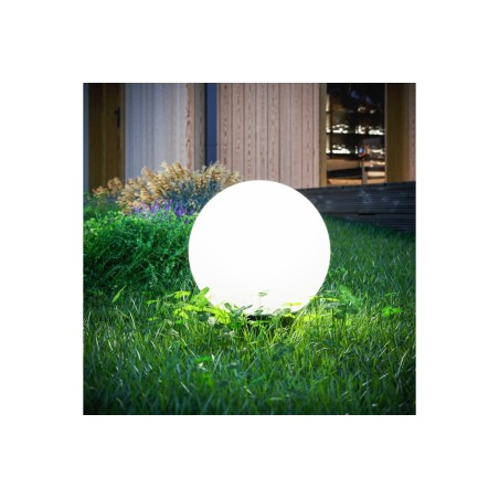 Boule lumineuse jardin granit GTV