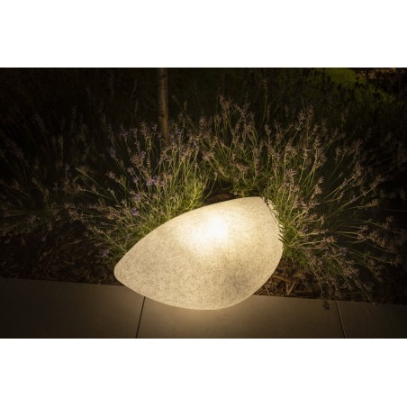 Boule lumineuse jardin granit GTV