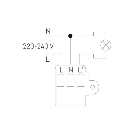 Détecteur de mouvement encastre GTV CR-22 1200W Blanc - GTV CR-CR22000-00