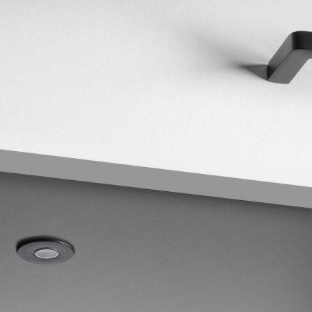 Interrupteur sans contact tactile dimmable 12V 24W Noir