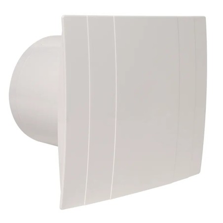 Extracteur d'air hygrostat DECO 100H blanc